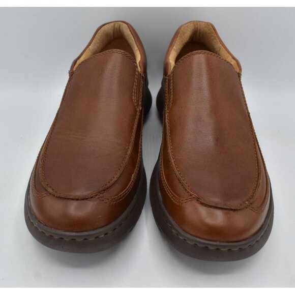Born Mens Size 8 Cambridge British Tan Leather Loafers Shoes main image 6